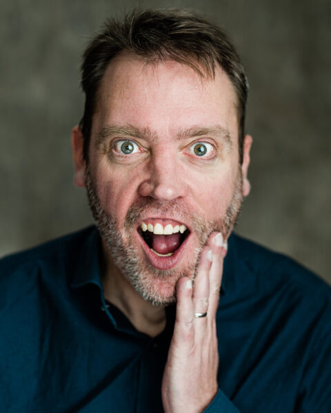 Actor headshot portrait Roger Kenny Dublin Ireland