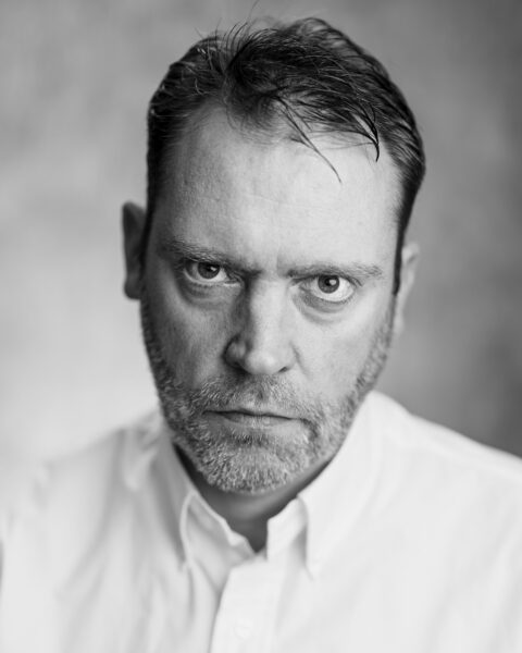 Actor headshot portrait Roger Kenny Dublin Ireland